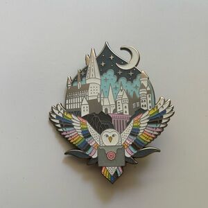 Colorful Owl and Castle Wall Decor